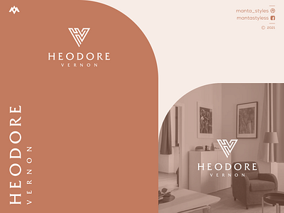 Heodore Vernon app branding design icon illustration letter logo logodesign logomaker logotype minimal typography ui ux vector