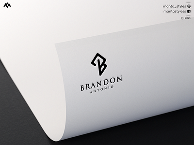 Brandon Antonio app branding design icon illustration letter logo logodesign logomaker minimal typography ui ux vector