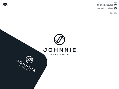 Johnnie Salvador app brand design brand identity branding design icon illustration letter logo logodesign logomaker minimal typography ui ux vector