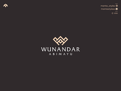 Wunandar Abimayu beauty logo branding design letter logo concept logo maker logo wb luxury logo minimal monogram logo triangel logo ui ux wb logo