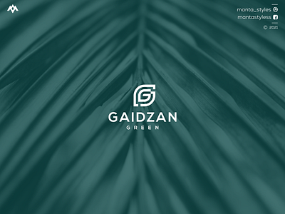 Gaidzan Green app brand mark branding design g concept g logo icon illustration letter logo logo maker minimal monogram logo ui vector