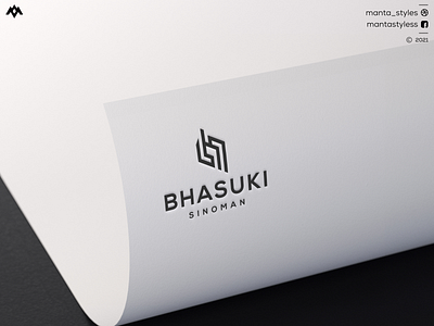 Bhasuki Sinoman app b logo b logo concept branding design icon illustration initial b letter logo minimal ui vector