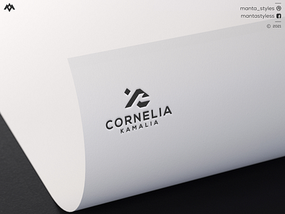 Cornelia Kamalia app brand mark branding design icon illustration letter letter mark logo logo maker luxury logo minimal sport logo ui vector