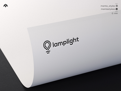 Lamplight Logo app branding design icon illustration lam logo letter light logo lineart logo logo logo maker minimal sport logo ui vector