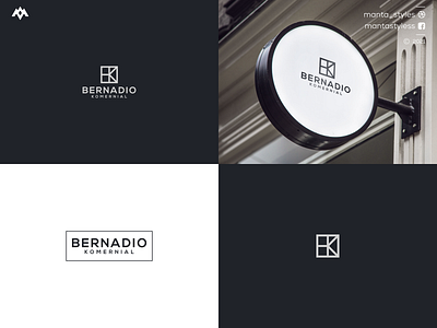 Bernadio Komernial app bk logo branding clothing design icon illustration initial bk jewelry letter logo logo maker luxury logo minimal monogram logo sale logo soprt typography ui vector