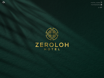 Zeroloh Hotel app beauty branding design elegant graphic icon illustration letter logo logo maker luxury minimal sport ui vector