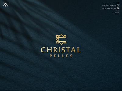 Christal Pelles app beauty branding design icon illustration jewelry letter logo logo maker luxury minimal monogram logo sale logo typography ui vector