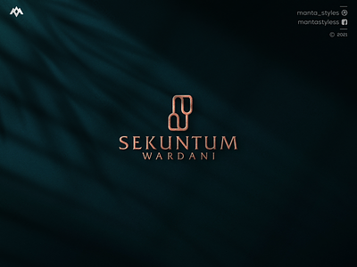 Sekuntum Wardani app beauty branding design icon illustration jewelry letter logo logo maker logos luxury minimal sale logo sport top logo ui vector