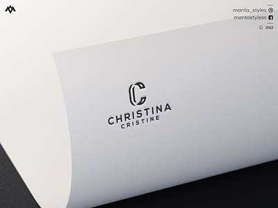 Christina Cristine app brand mark branding c c logo design graphic icon illustration initial c letter letter c logo logo maker minimal sale logo top logo ui vector