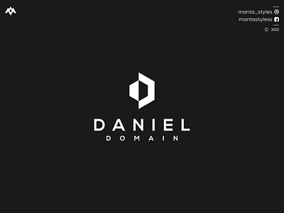 DANIEL DOMAIN app branding design icon illustration letter logo minimal ui vector