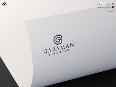 GARAMAN BALANCER app branding design icon illustration letter logo minimal ui vector