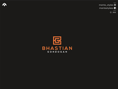 BHASTIAN GONDOGAN app branding design icon illustration letter logo minimal ui vector