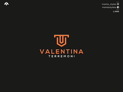 valentina terremoni app branding design icon illustration letter logo minimal ui vector