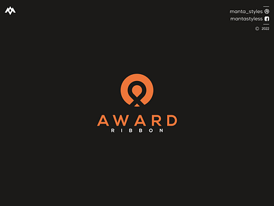 AWARD RIBBON app branding design icon illustration letter logo minimal ui vector