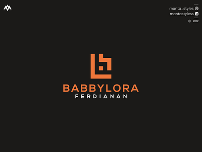 BABBYLORA FERDIANAN app branding design icon illustration letter logo minimal ui vector