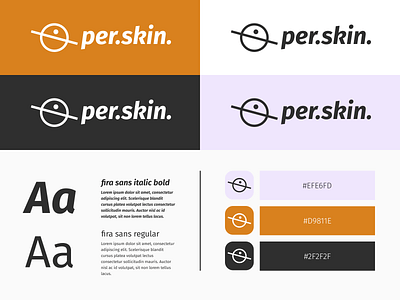 per.skin. logotype brand design branding colors logo logodesign logotype