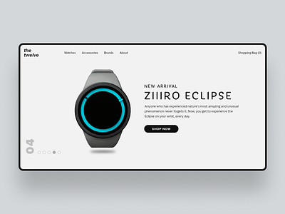 the twelve concept typography ui ux