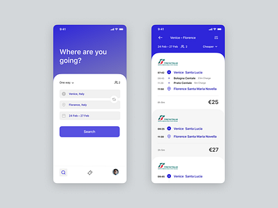 Travel App app concept design mobile ui ux