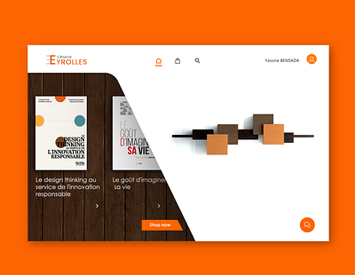 Eyrolles app design minimal ui uidesign uiux ux web webdesign website