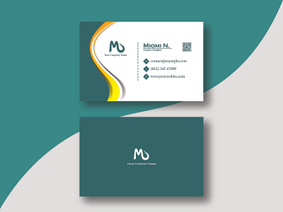 Business Card design graphic design illustration vector