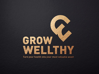 Grow Wellthy brand branding character clean design flat gif graphic design illustraion lettering logo logotype minimal mobile modern photoshop poster typoraphy vector