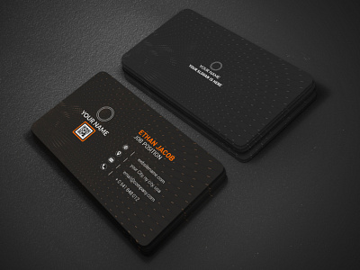 Corporate Abstract Business Card