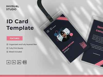 Id Card Template corporate