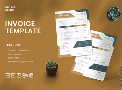 Invoice Template modern