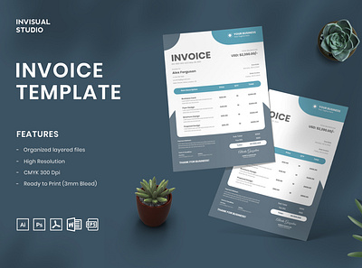 Invoice Template modern