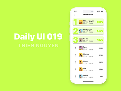 Daily UI - Challenge #019 ui