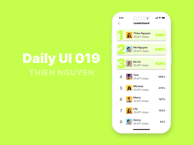 Daily UI - Challenge #019