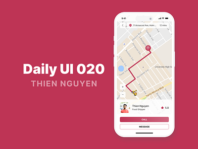 Daily UI - Challenge #020 ui