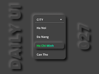 Daily UI - Challenge #027 ui