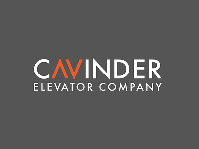 Cavinder Elevator Company - Logo cashback cavinder cavinder elevator company corporation elevator elevator identity elevator logo futura logo logo design