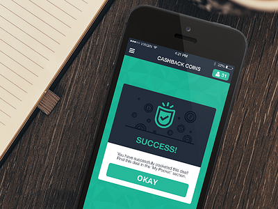 Cashback Coins - Success Page _ WIP