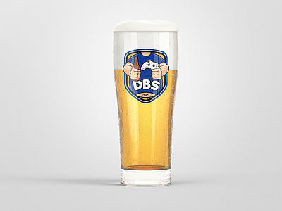 DadBodSquad Esports Team Logo Beer Glass beer beer glass cartoon controller emote fun game games glass illustration logo team twitch video games video gaming xbox