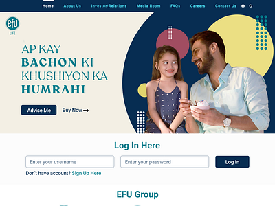 EFU home page