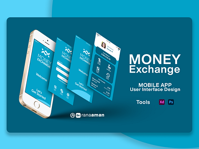 Money Exchange UI App design