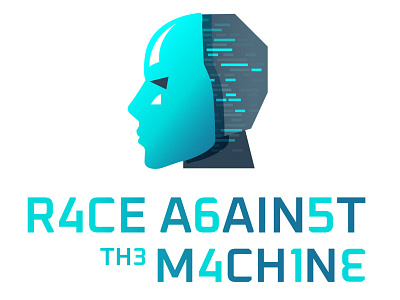 Race Against The Machine: A change is coming a.i. artificial intelligence branding emerging tech emerging technologies facade icon illustration logo philip k dick technology