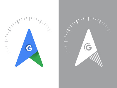 True North: Compass Needle branding compass compass needle direction google icon logo north true north