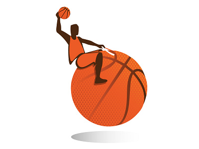 Hoop Development: Ballrider ball basketball brand hoop identity logo man player sports texture