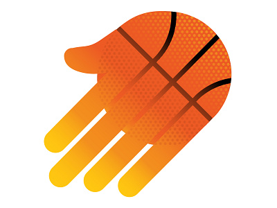 Hoop Development: Handball ball basketball brand hoop identity logo player sports texture