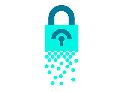 Cyclops Cybersecurity branding emerging tech icon key keyhole logo padlock technology