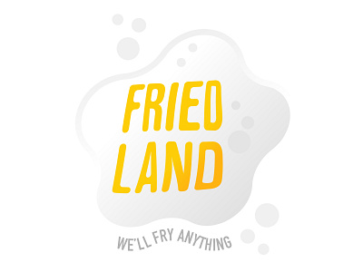 Friedland (egg) branding diner egg white food fried egg fry grill logo melt restaurant sizzle yoke