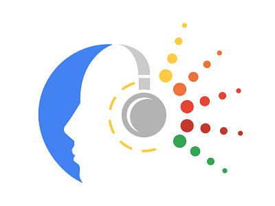 Google: DVIP (headphones) branding face google headphones logo music pulse sales program top hits