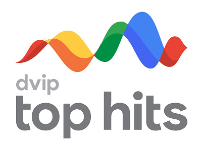 Google: DVIP (undulating sound waves) branding google logo music sales sales incentive sound waves undulating