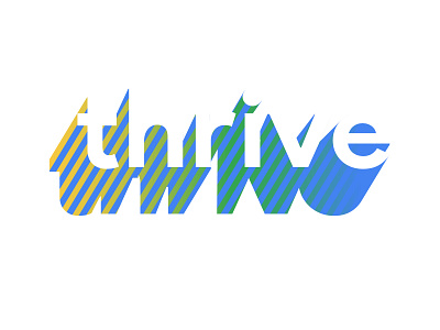 Google Thrive: Emerging black blending branding emerging google lines logo tech typography