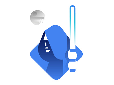 Jedis (hood) branding deathstar google hood icon jedi light saber logo obi wan the force