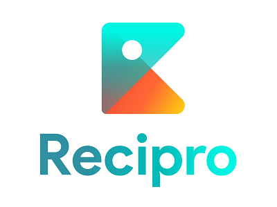 Recipro (Arrows as 'R') arrow branding compensation icon incentive logo reward sales incentive spiff