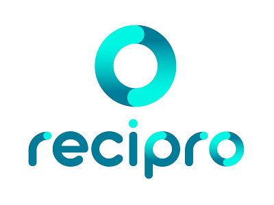 Recipro (What goes around comes around) branding circle compensation icon incentive logo reward sales incentive spiff